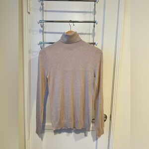 NWT Mango Light Tan Camel Turtleneck, Size XS-S